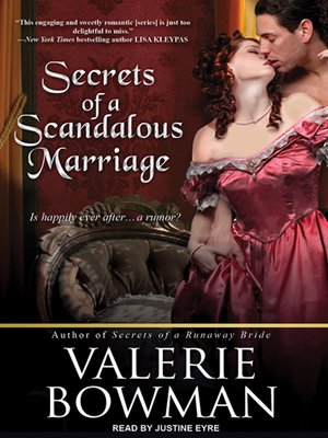 cover image of Secrets of a Scandalous Marriage